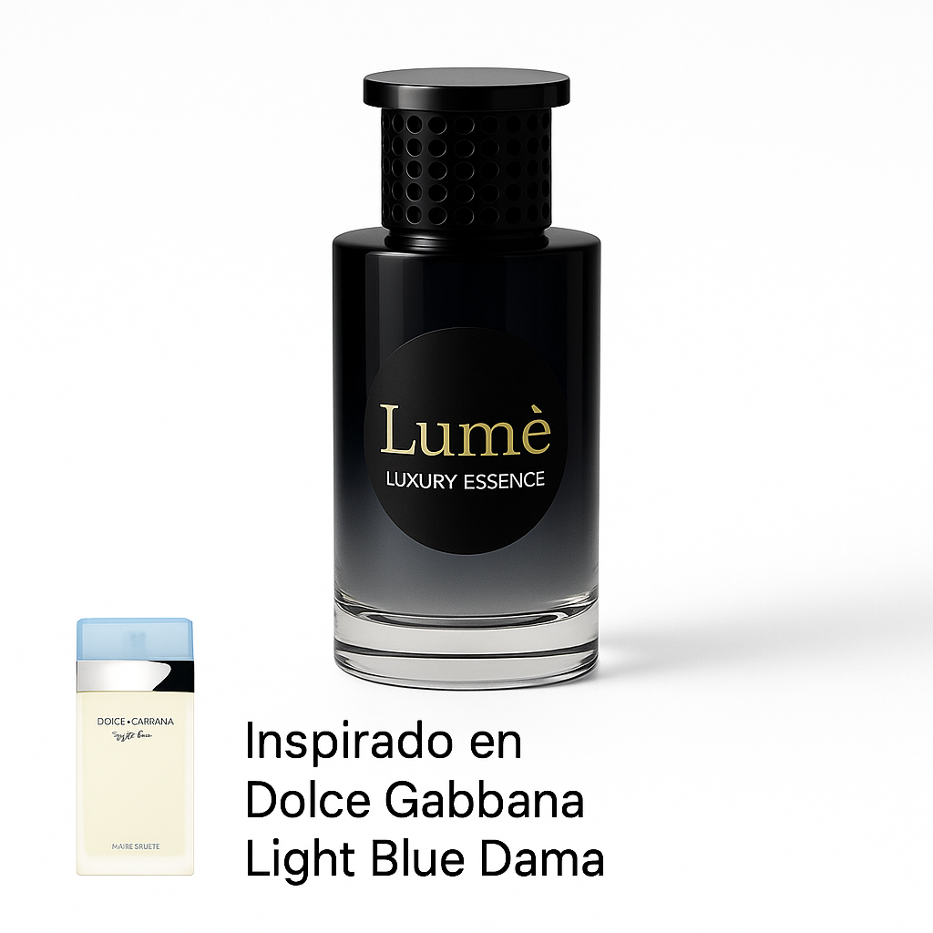 Flor de Cristal (Inspirado en Dolce Gabbana Light Blue Dama)